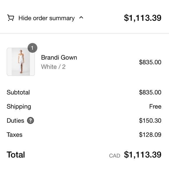 SAU LEE Brandi Gown - Picture 3 of 4